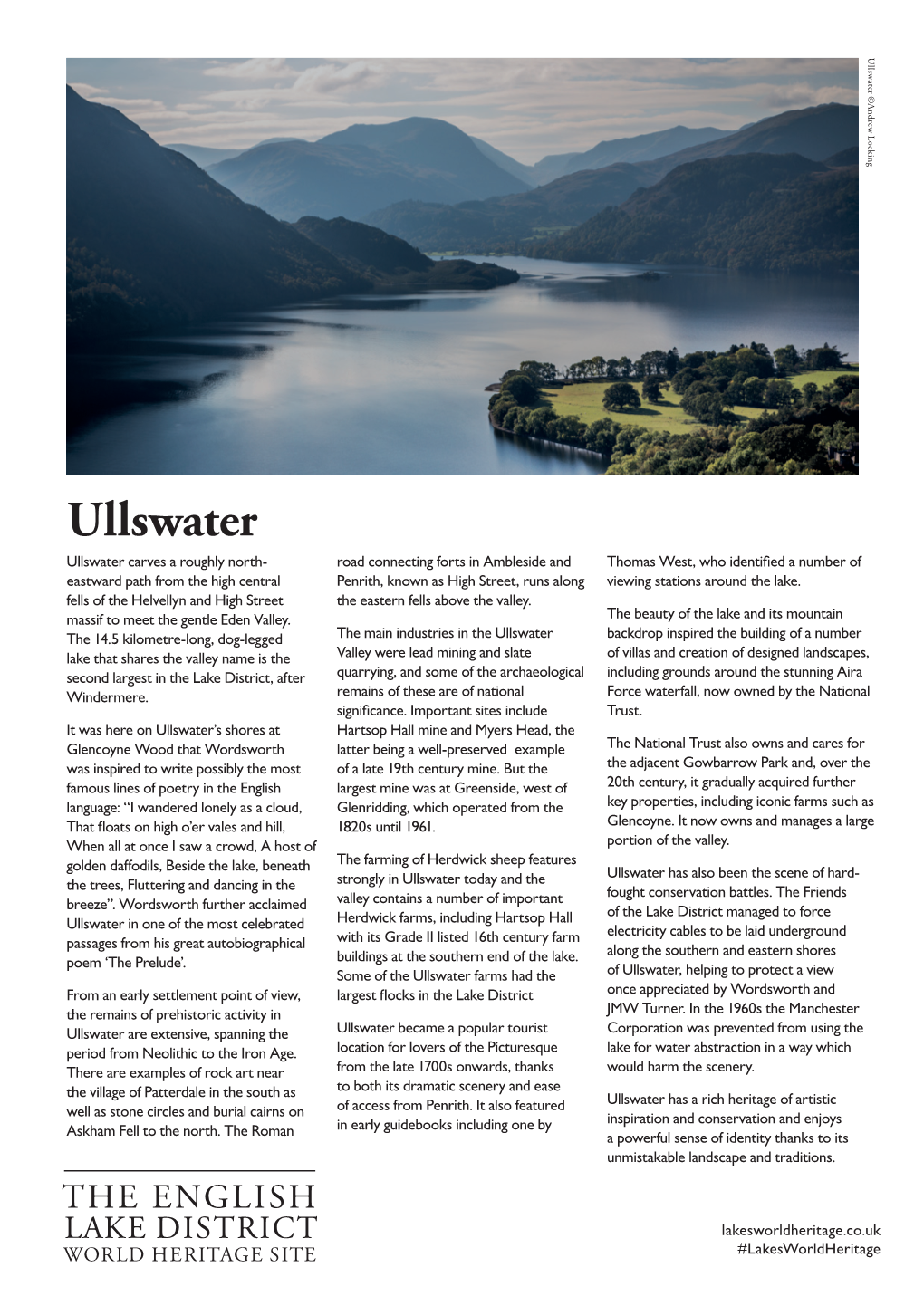 Ullswater ©Andrew Locking ©Andrew Ullswater