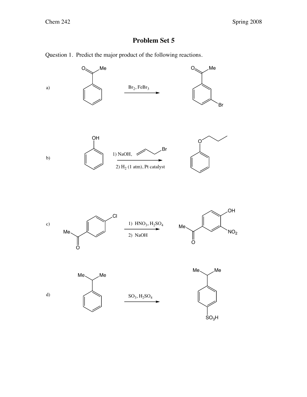 Problem Set 5