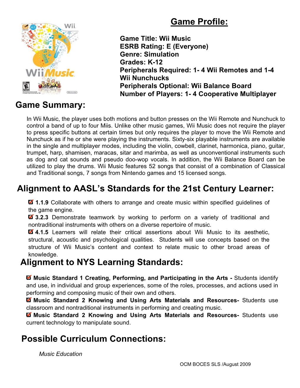 Alignment to AASL's Standards for the 21St Century Learner