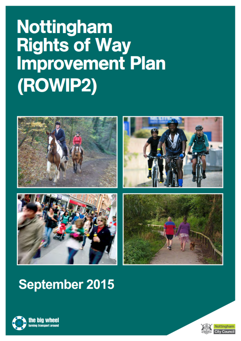 Rights of Way Improvement Plan 2011 to 2014