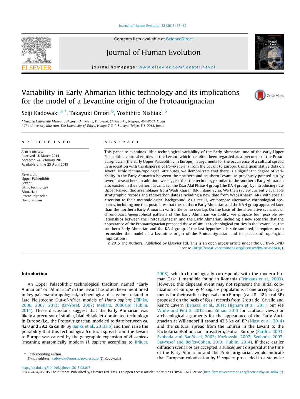 Variability in Early Ahmarian Lithic Technology and Its Implications for the Model of a Levantine Origin of the Protoaurignacian