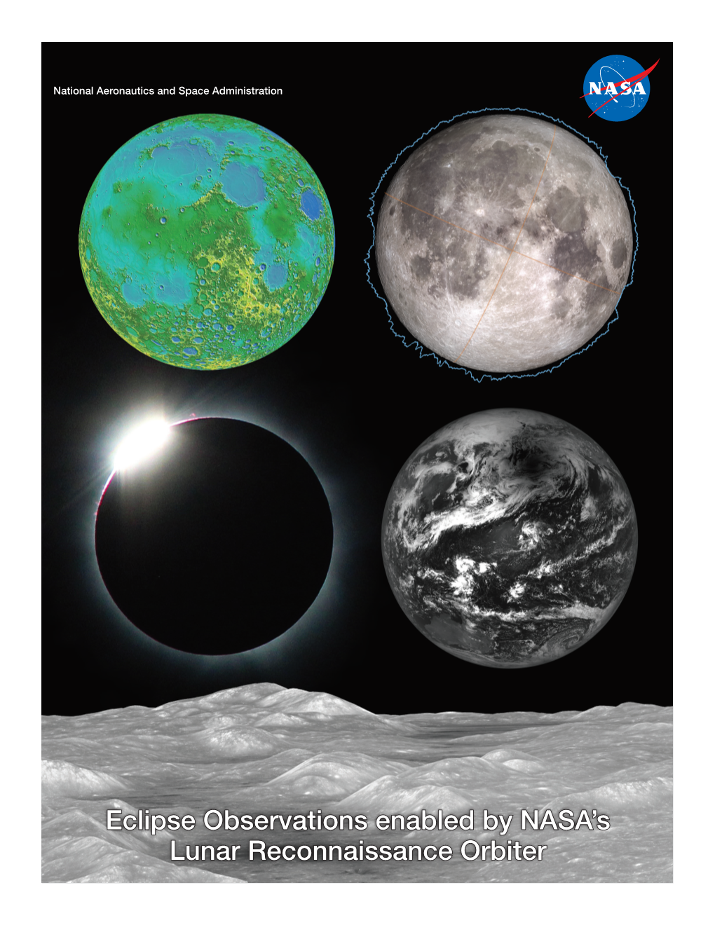 Eclipse Observations Enabled by NASA's Lunar Reconnaissance