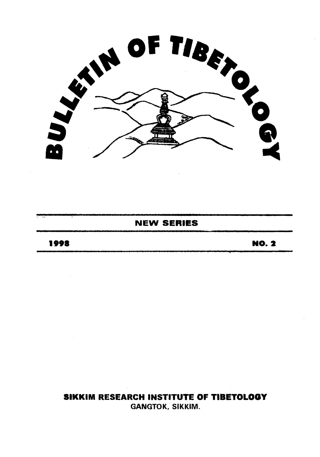 Bulletin of Tibetology 1998
