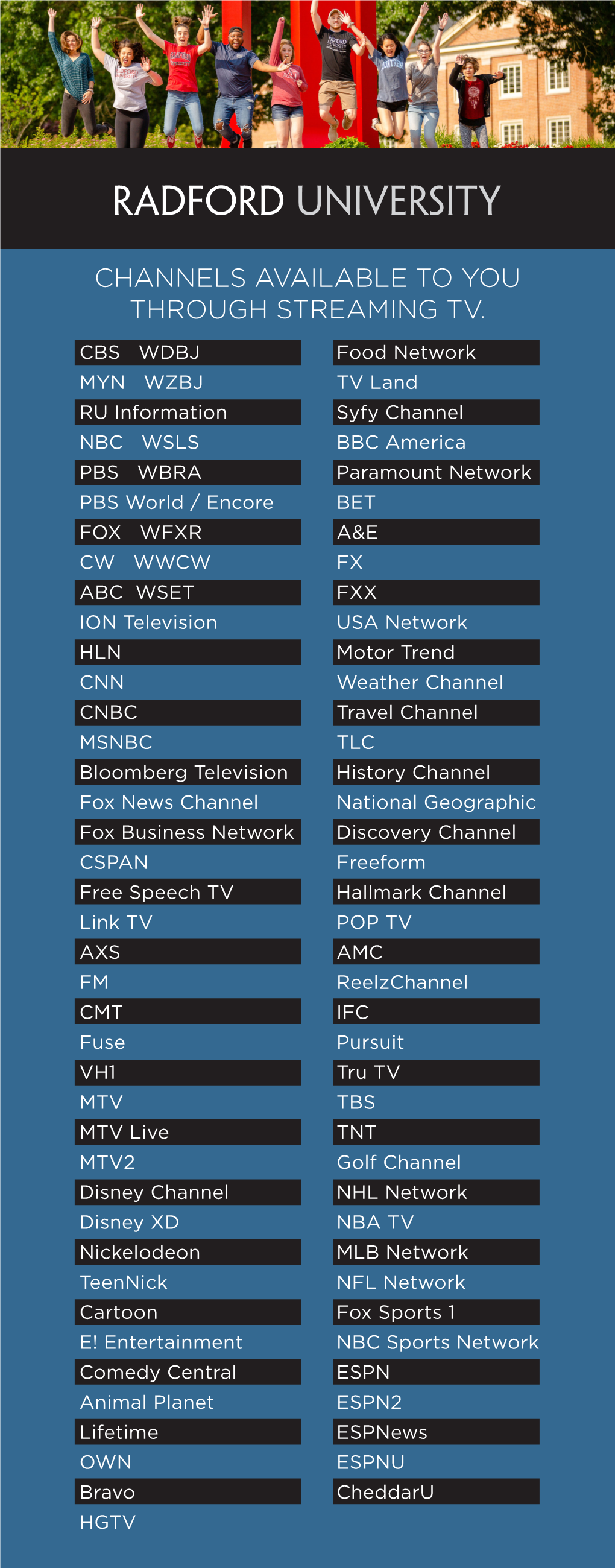 Stream Live TV