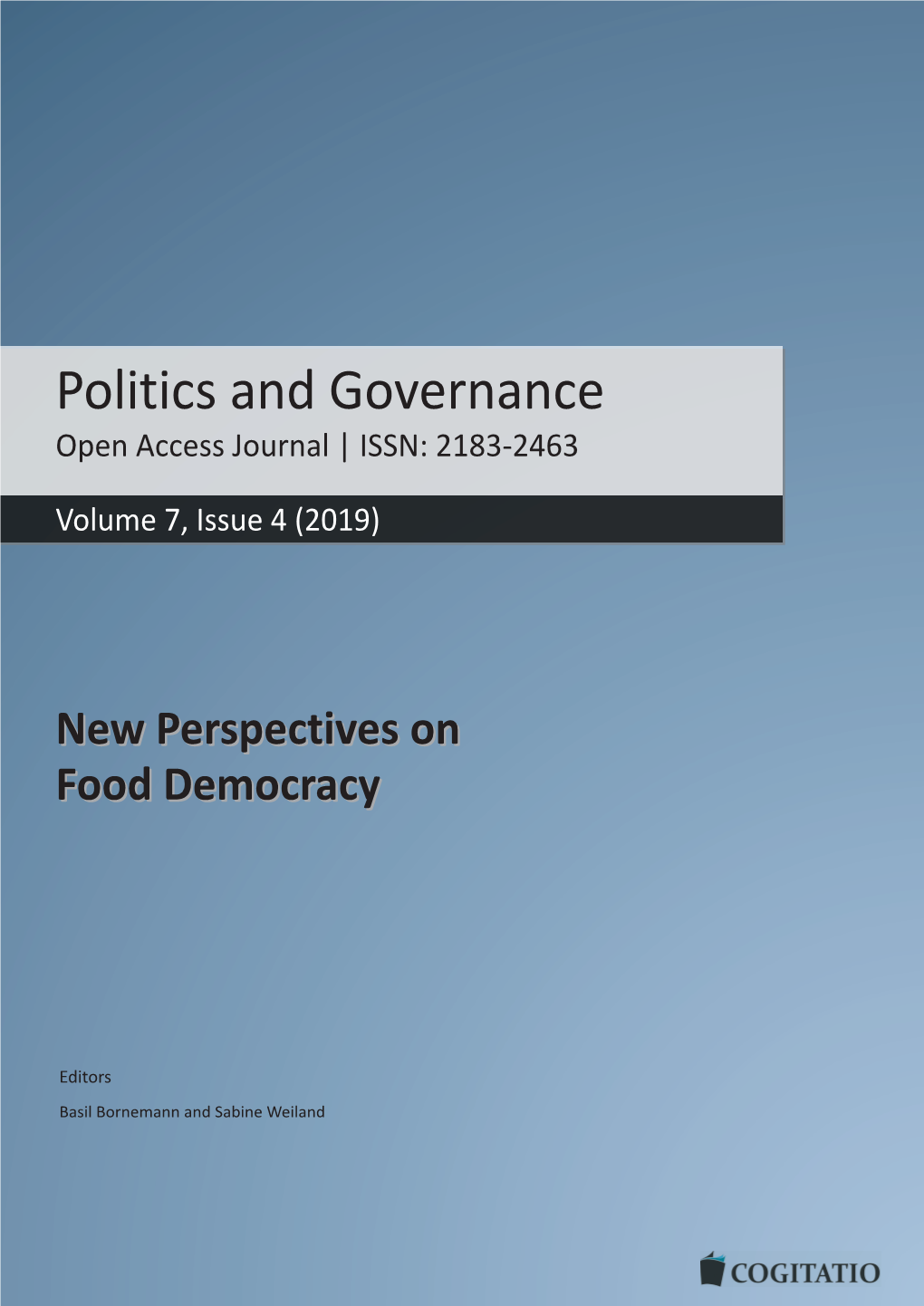 Food Democracy for All? Developing a Food Hub in the Context of Socio-Economic Deprivation Sebastian Prost 142–153