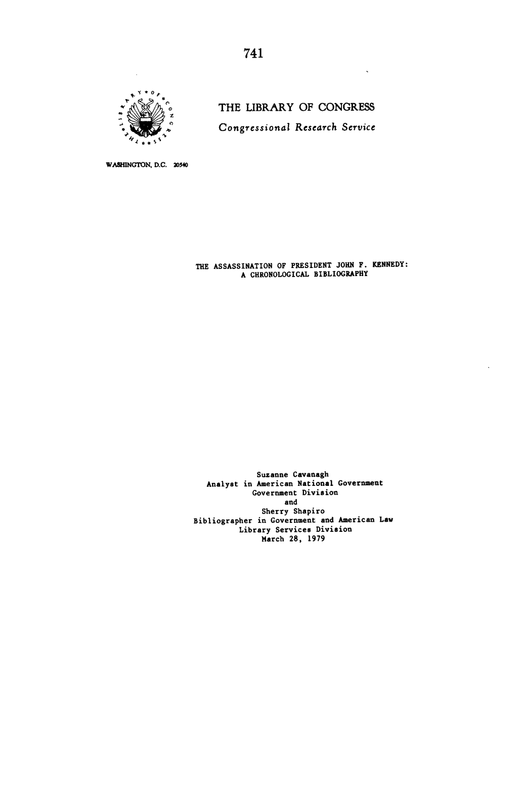 The Assassination of President John F. Kennedy and the Serious Wounding of Governor John B