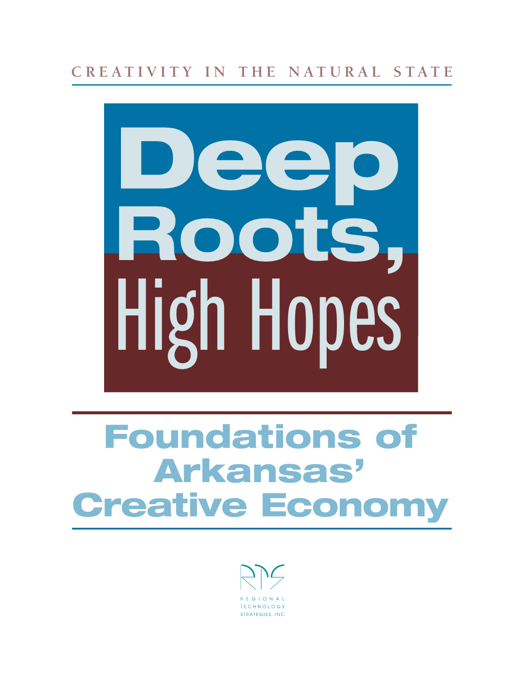 Foundations of Arkansas' Creative Economy