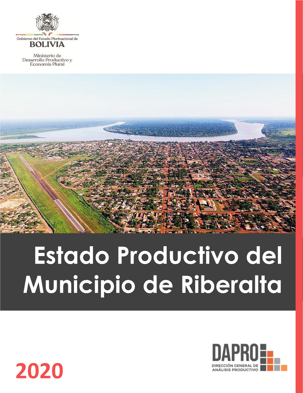 Estado Productivo Del Municipio De Riberalta 2020
