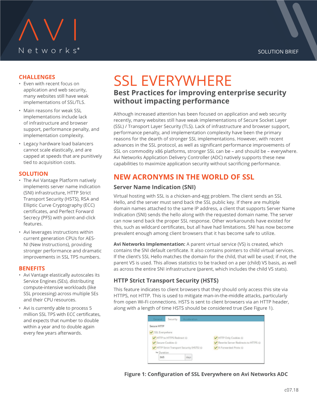 SSL EVERYWHERE Application and Web Security, Many Websites Still Have Weak Best Practices for Improving Enterprise Security Implementations of SSL/TLS