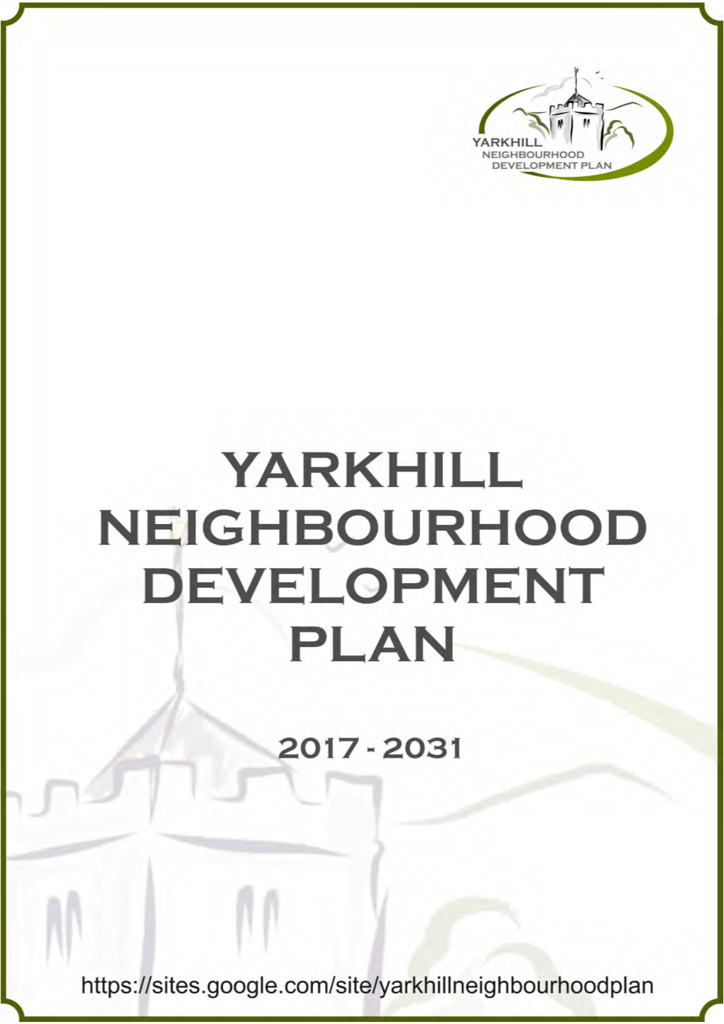 Yarkhill Neighbourhood Development Plan November 2017