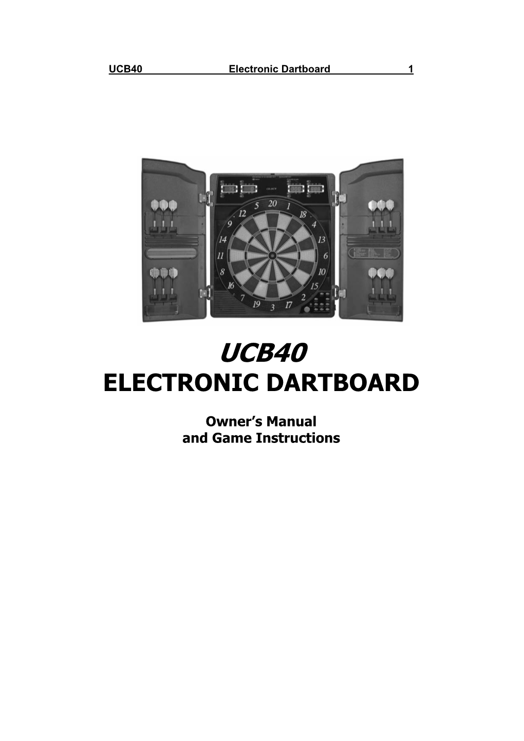 Electronic Dartboard 1