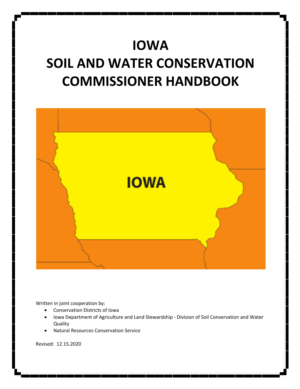 Iowa Soil and Water Conservation Commissioner Handbook