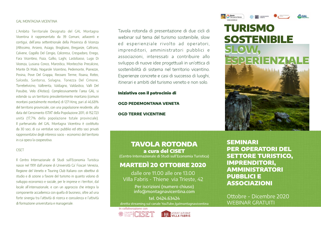 Brochure Turismo Sostenibile Def 8Ott