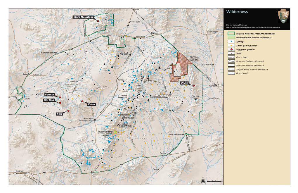 Mojave National Preserve Management Plan for Developed