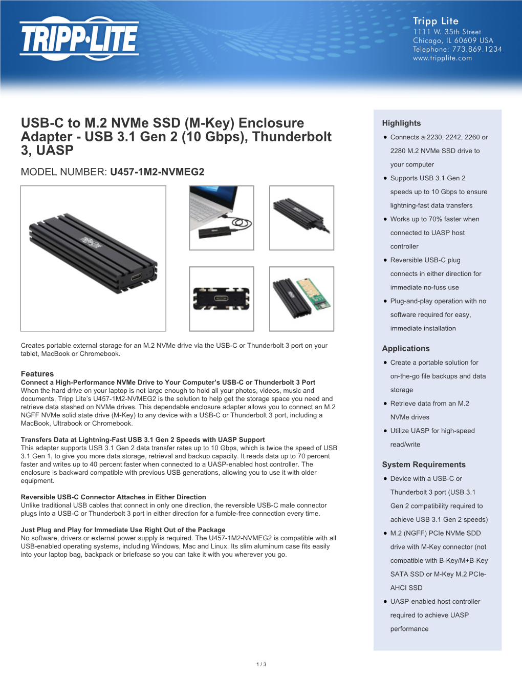 Enclosure Adapter