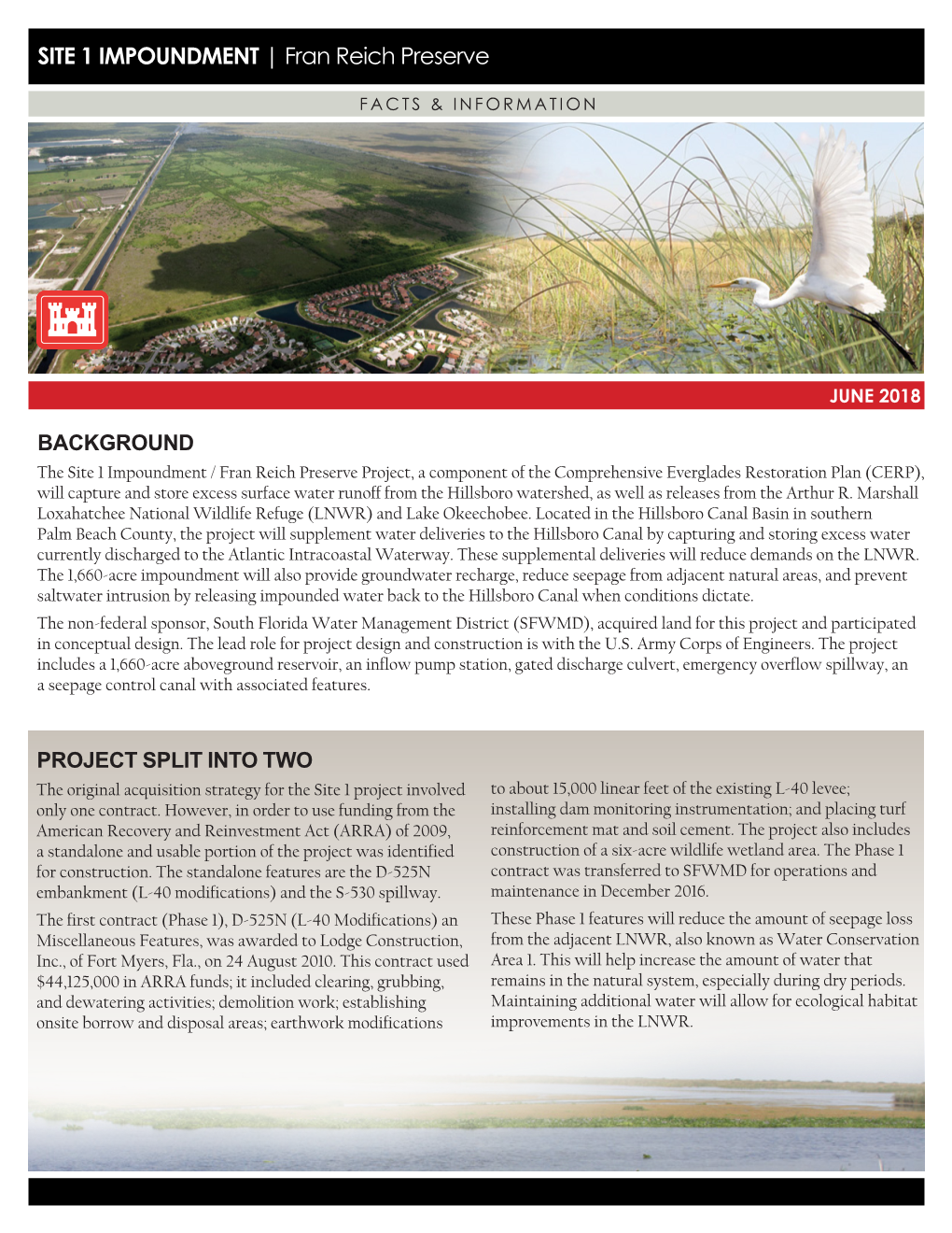 Site 1 Impoundment Fact Sheet