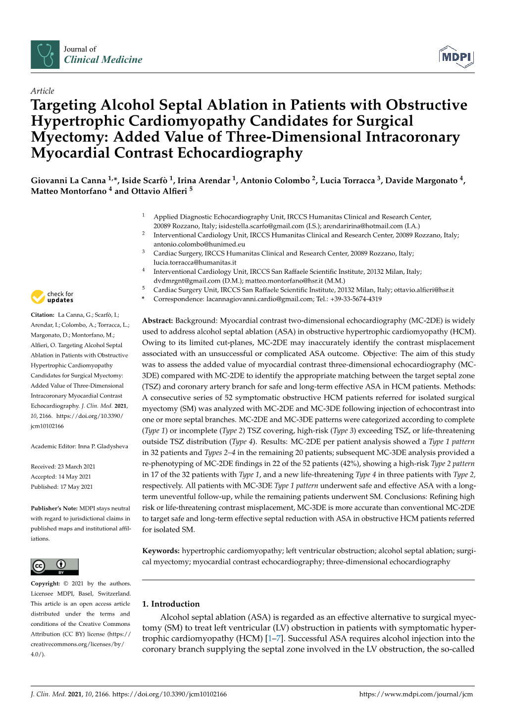 Targeting Alcohol Septal Ablation in Patients with Obstructive