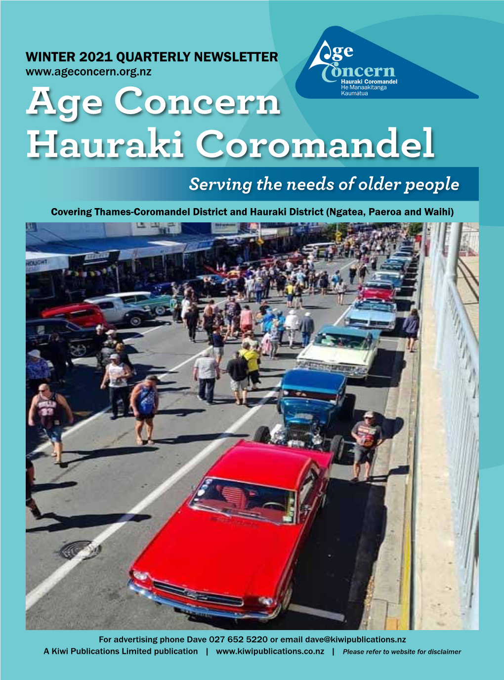 Age Concern Hauraki Coromandel Issue 2 2021 Winter