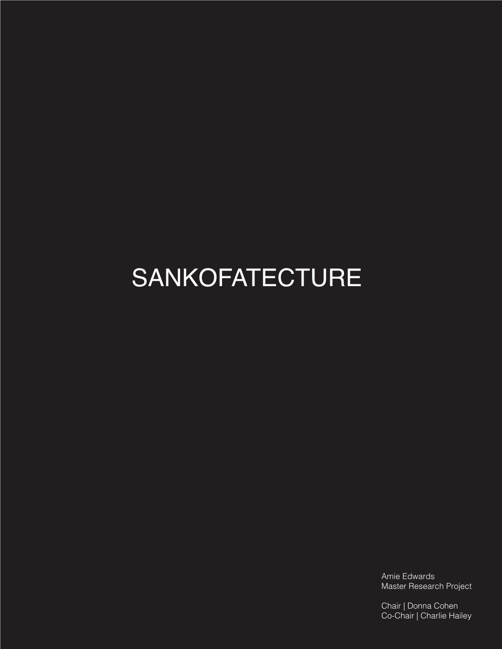 Sankofatecture