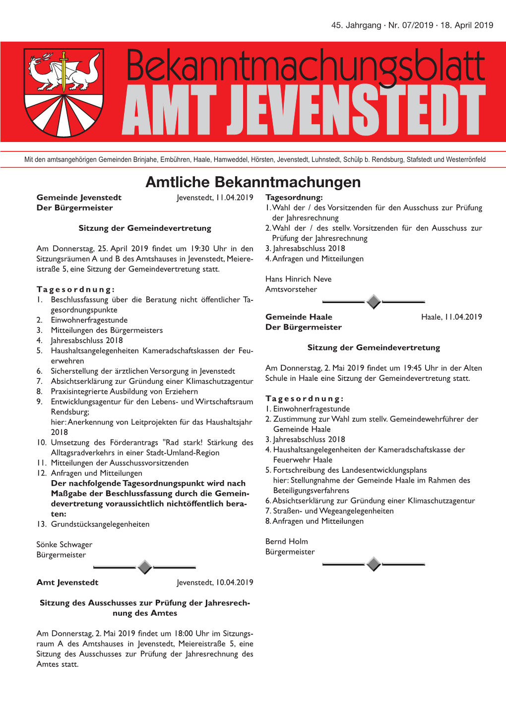 Gemeinde Schülp B. Rendsburg