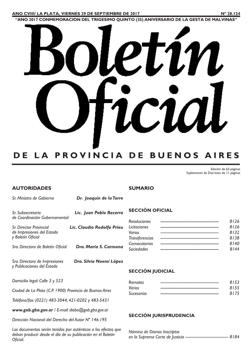 De La Provincia De Buenos Aires