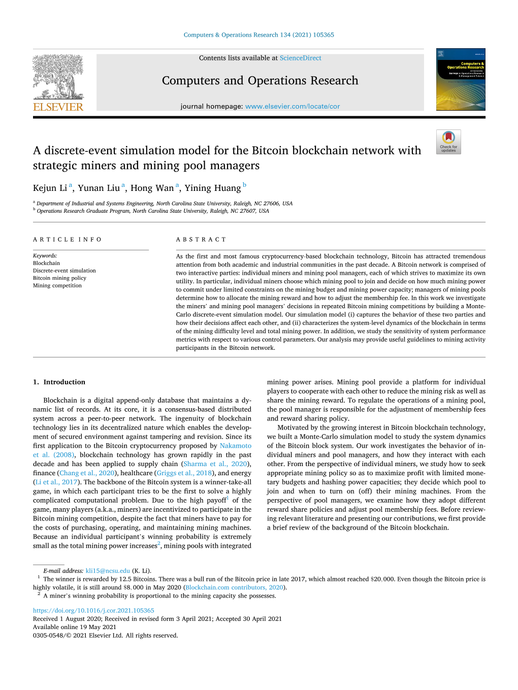 Pdf, Accessed 30Th Gervais, A., Karame, G.O., Wüst, K., Glykantzis, V., Ritzdorf, H., Capkun, S., 2016