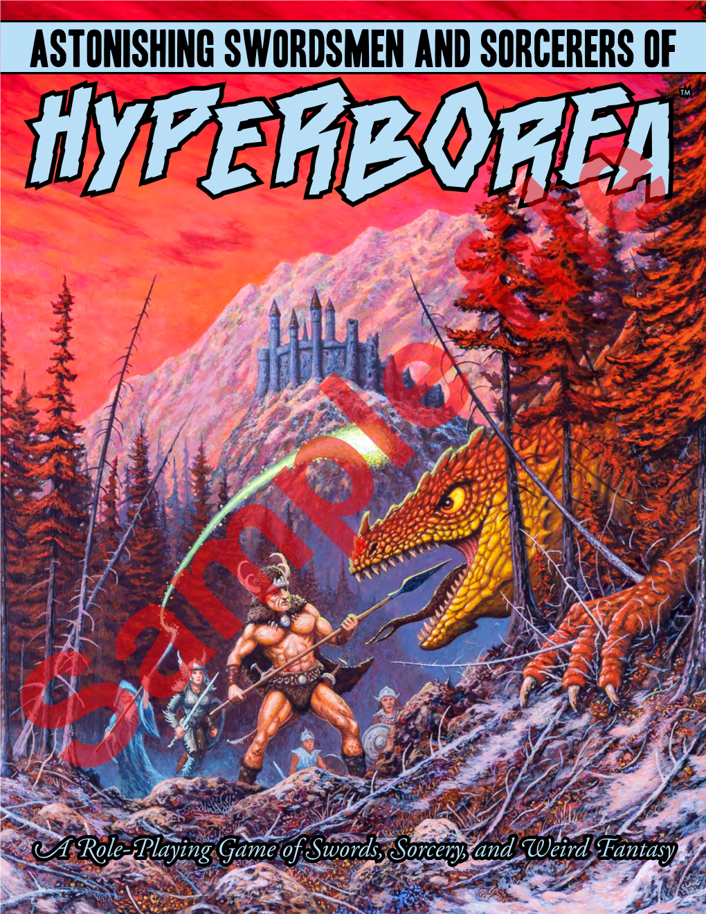 ASTONISHING SWORDSMEN and SORCERERS of Hype Rborea TM