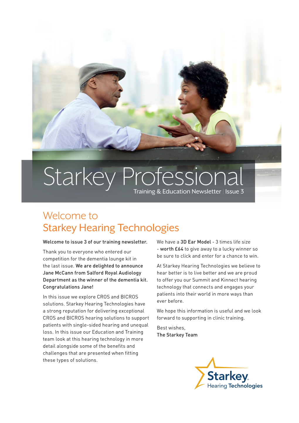 Starkey Professional Training & Education Newsletter | Issue 3