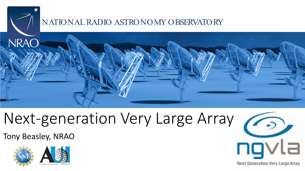 Next-Generation Very Large Array