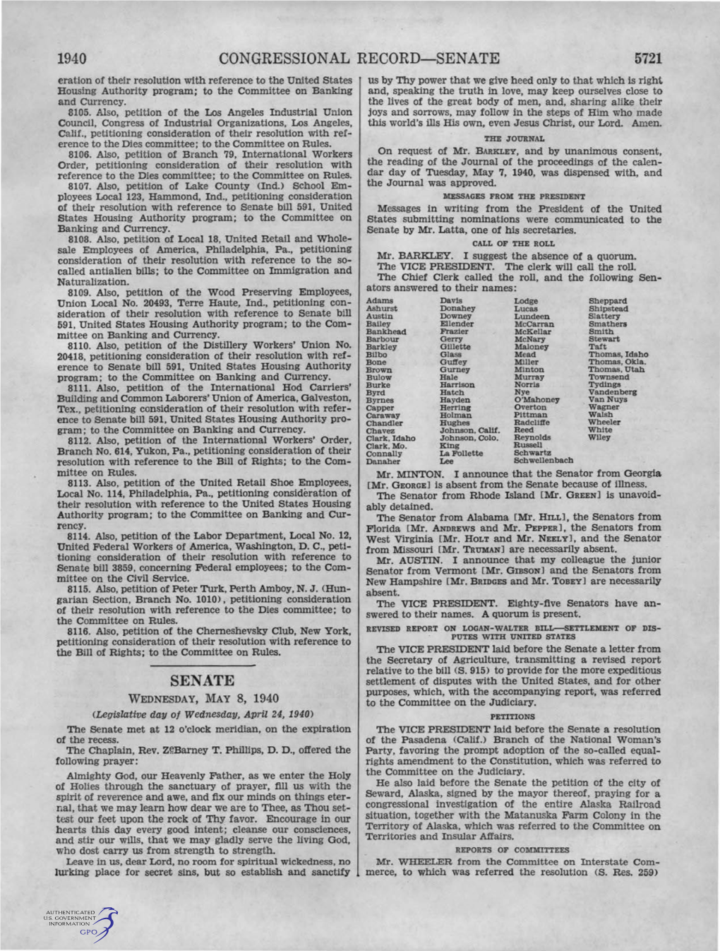 Congressional Record-Senate