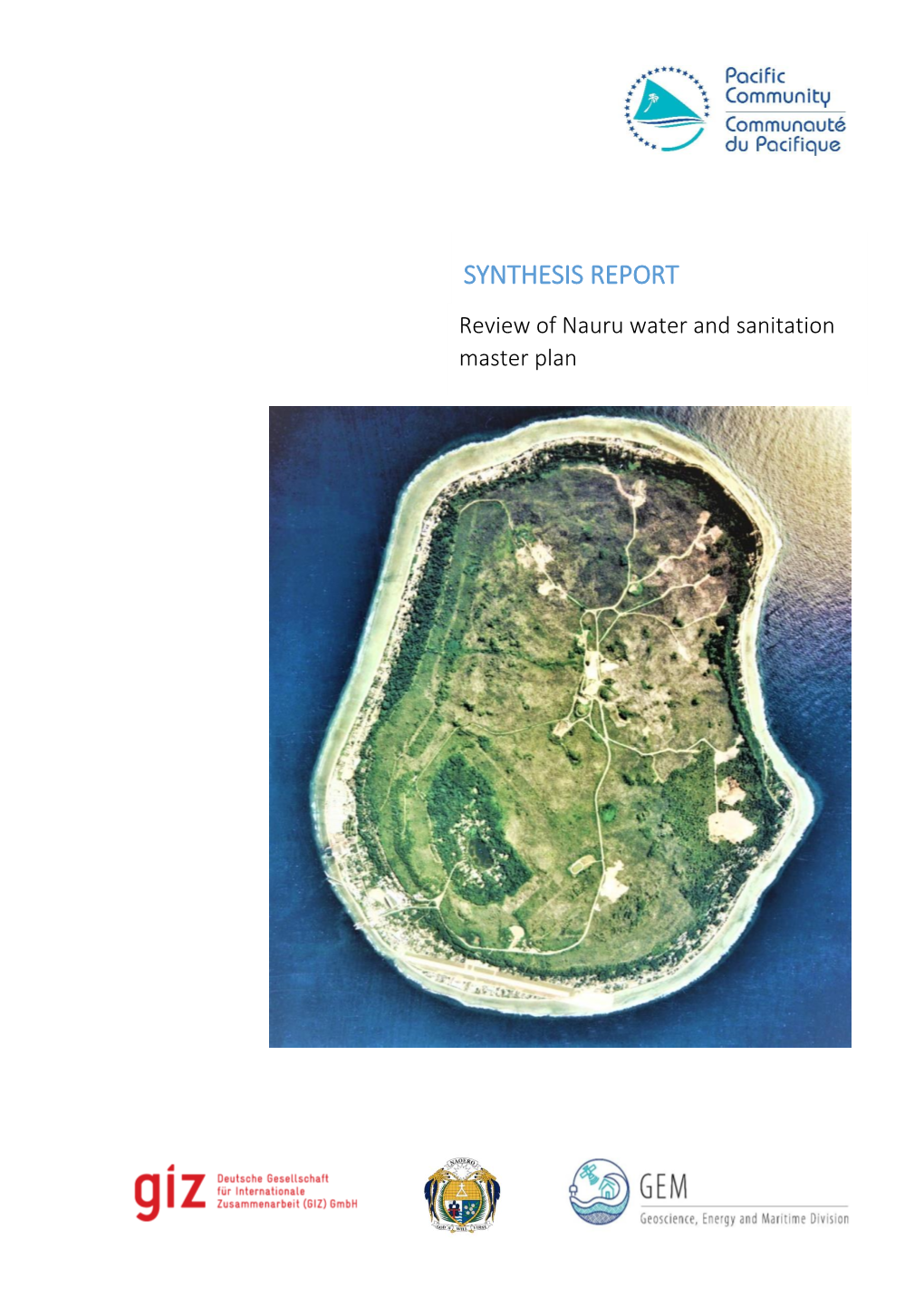 Synthesis Report Review of Nauru Water and Sanitation Master Plan