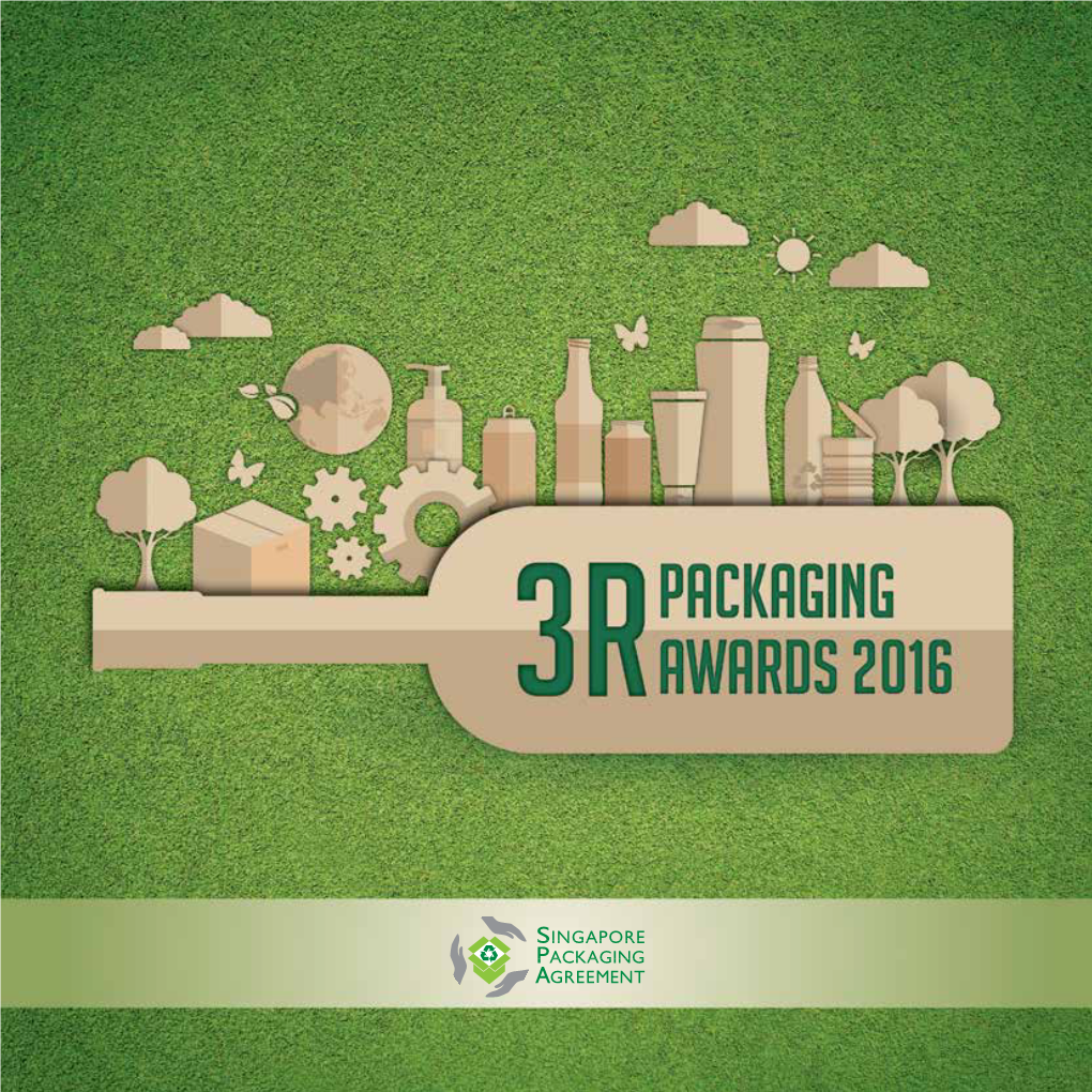 3R Packaging Awards 2016 Booklet