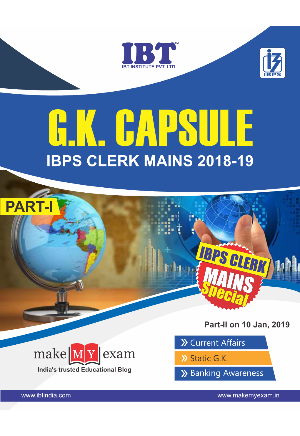 Ibps Clerk Mains 2018-19