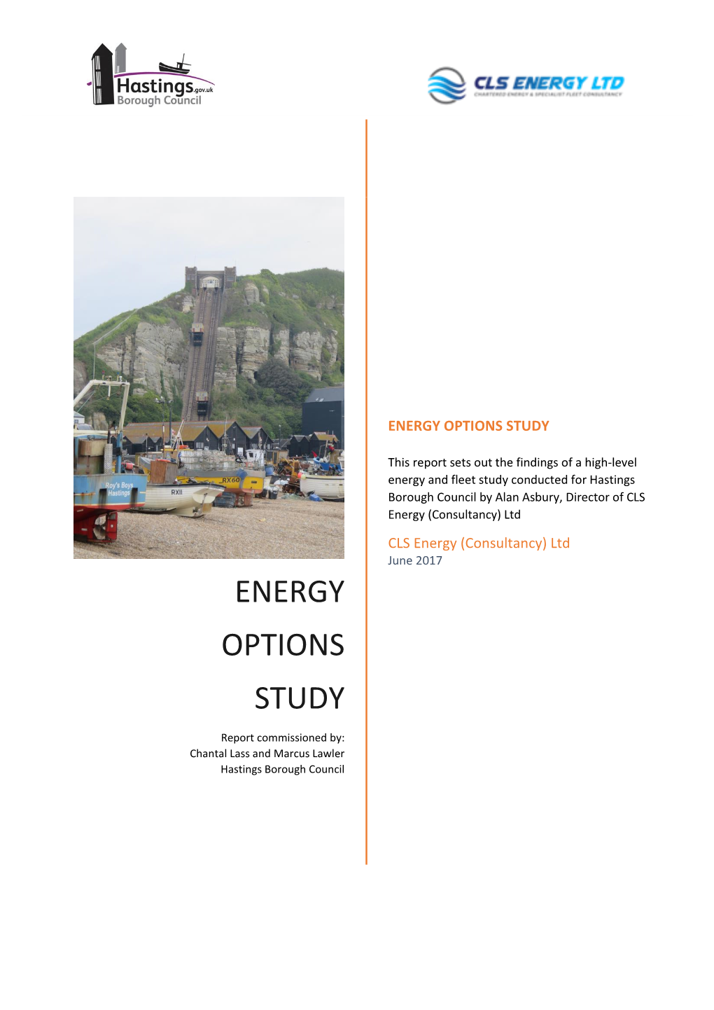 Energy Options Study by CLS Energy June 2017