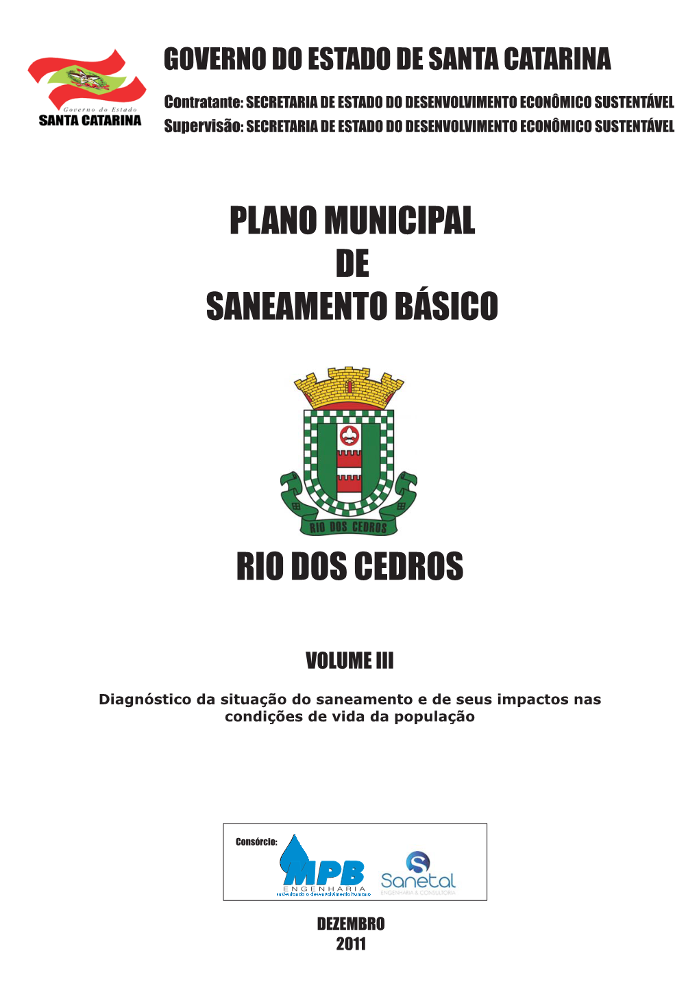 Plano Municipal De Saneamento Básico Rio Dos