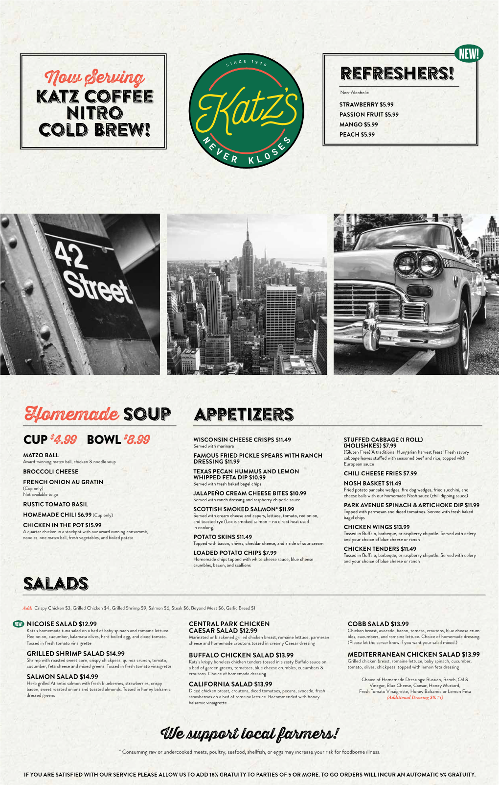 Katzsdeli Menu.Pdf