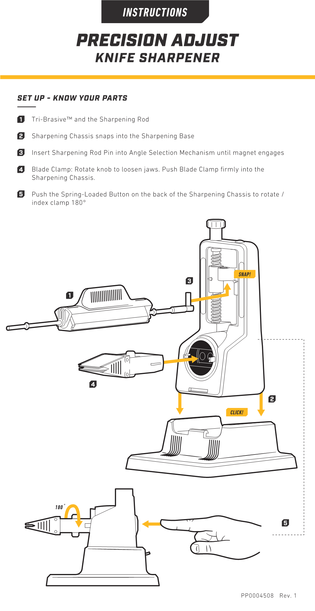 Precision Adjust Knife Sharpener