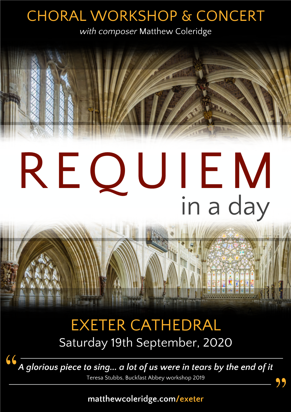 EXETER CATHEDRAL Requiem in A