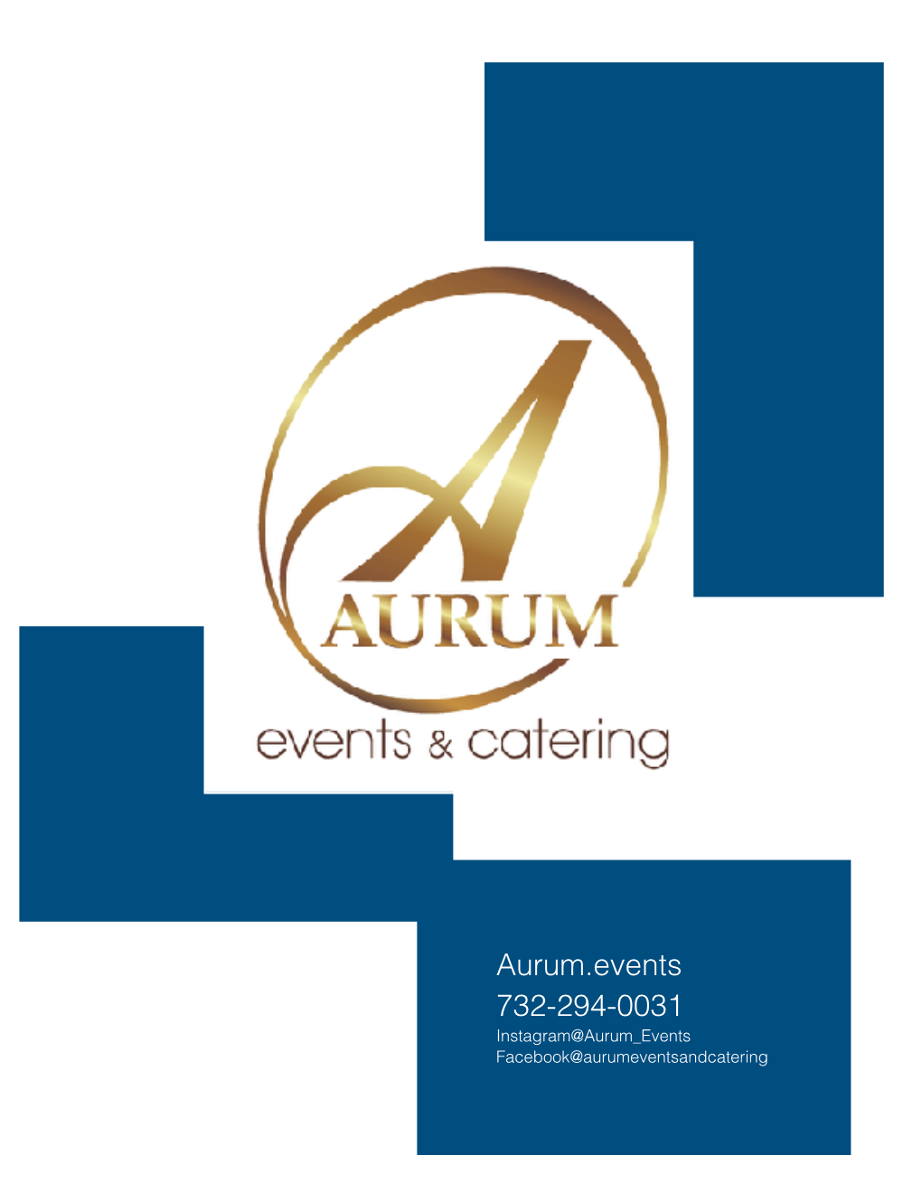 Aurum 2019 Menu Revision