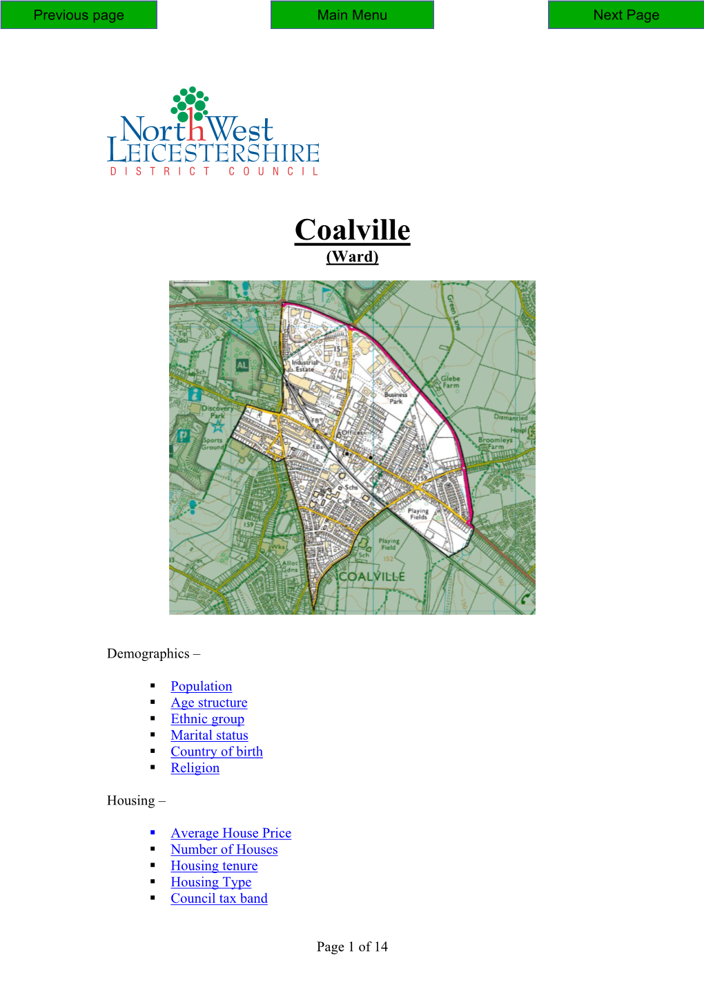 North West Leicestershire District Council