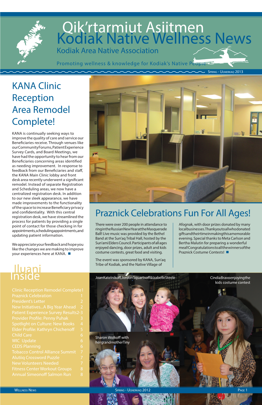 Kodiak Native Wellness News Kodiak Area Native Association