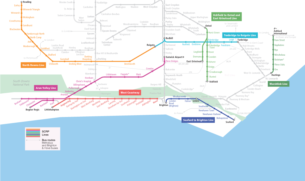 SCRP Line Map 2019