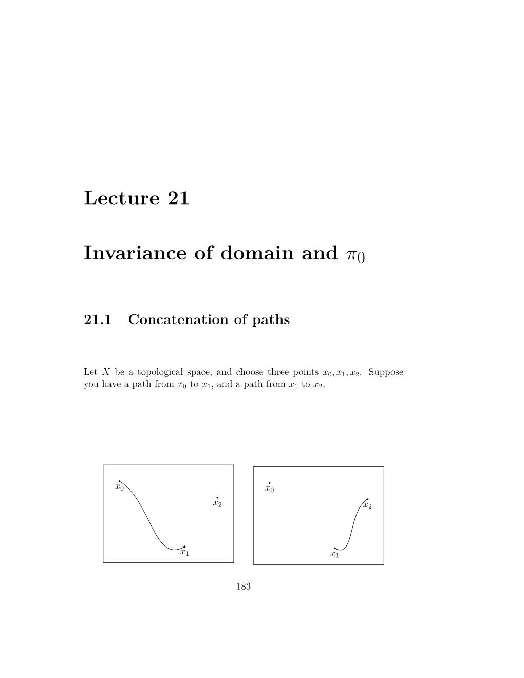 Invariance of Domain and Pi 0