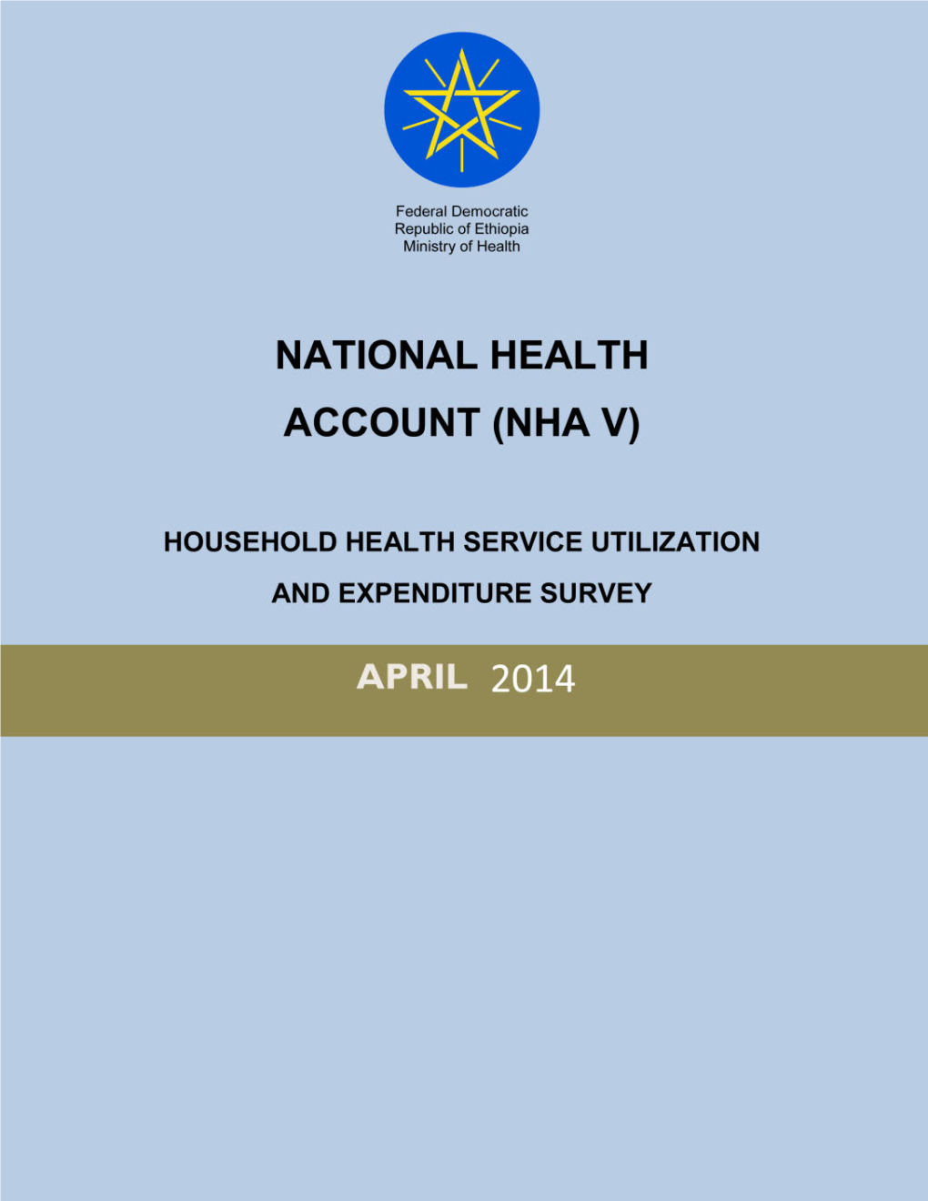 Ethiopia NHA V Household Survey