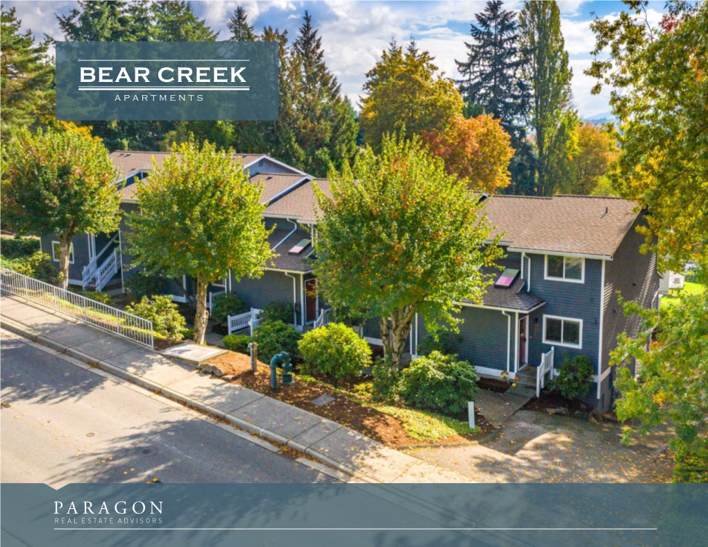 BEAR CREEK Apartments OFFERING