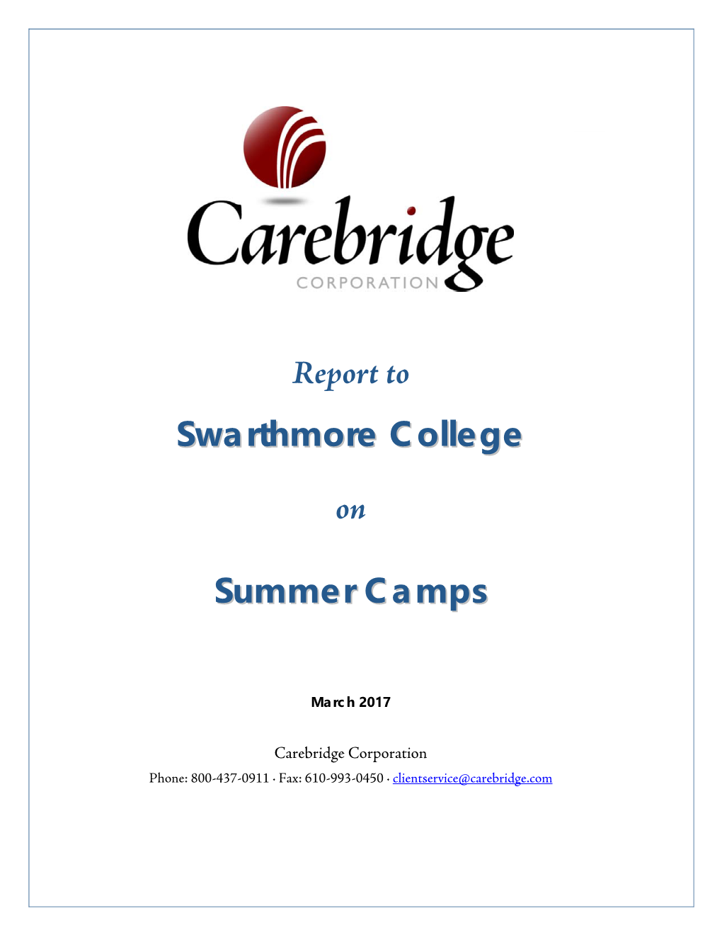 Swarthmore College Summer Camps