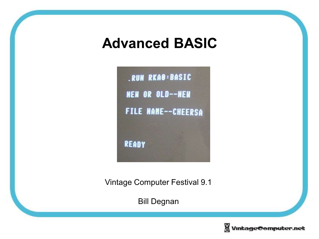 Advanced BASIC VCFE9.Pdf