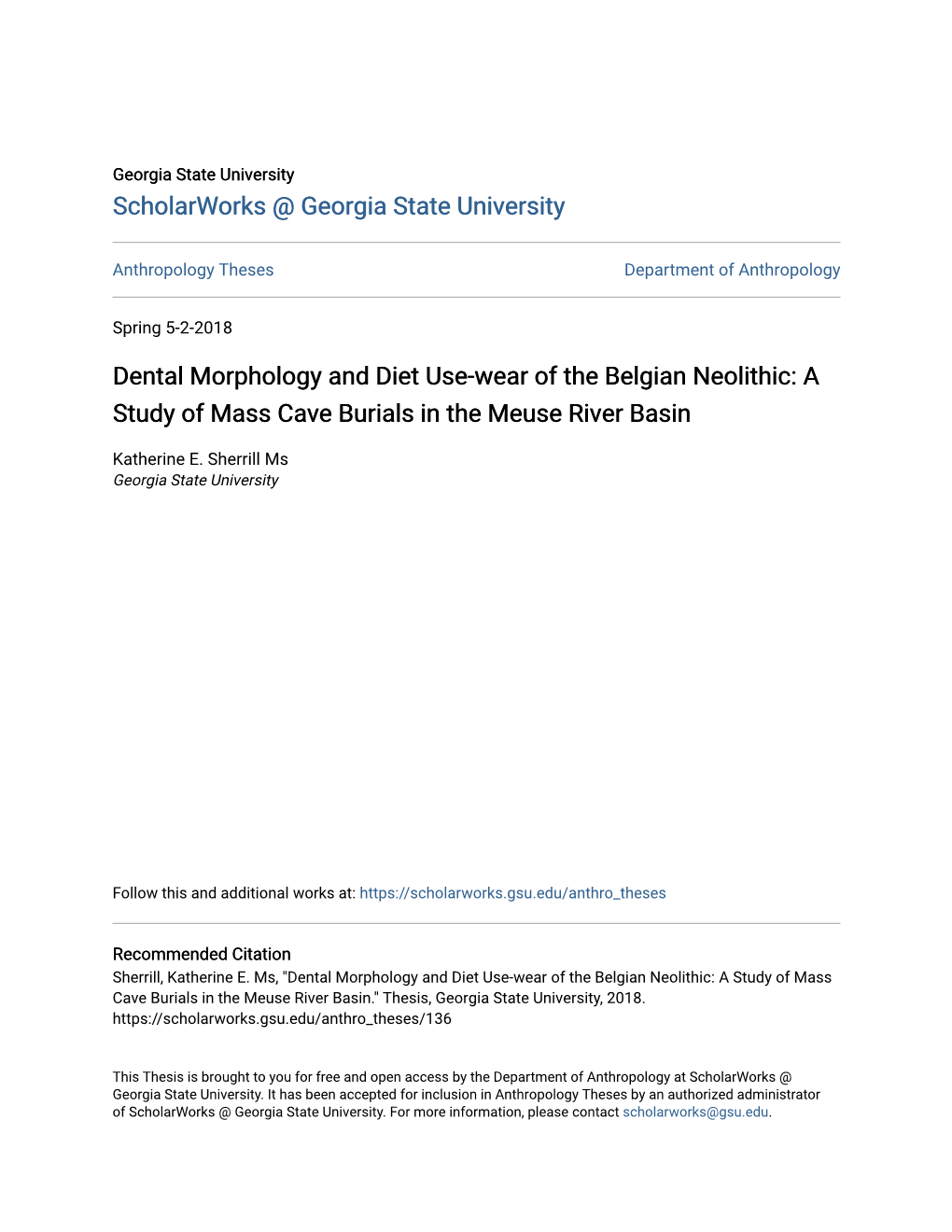 Dental Morphology and Diet Use-Wear of the Belgian Neolithic: a Study of Mass Cave Burials in the Meuse River Basin