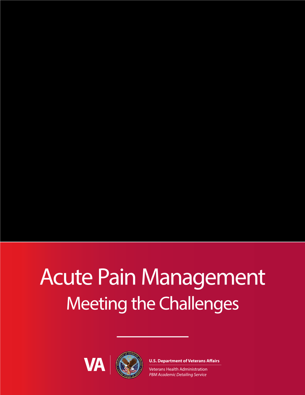 Acute Pain Management Meeting the Challenges