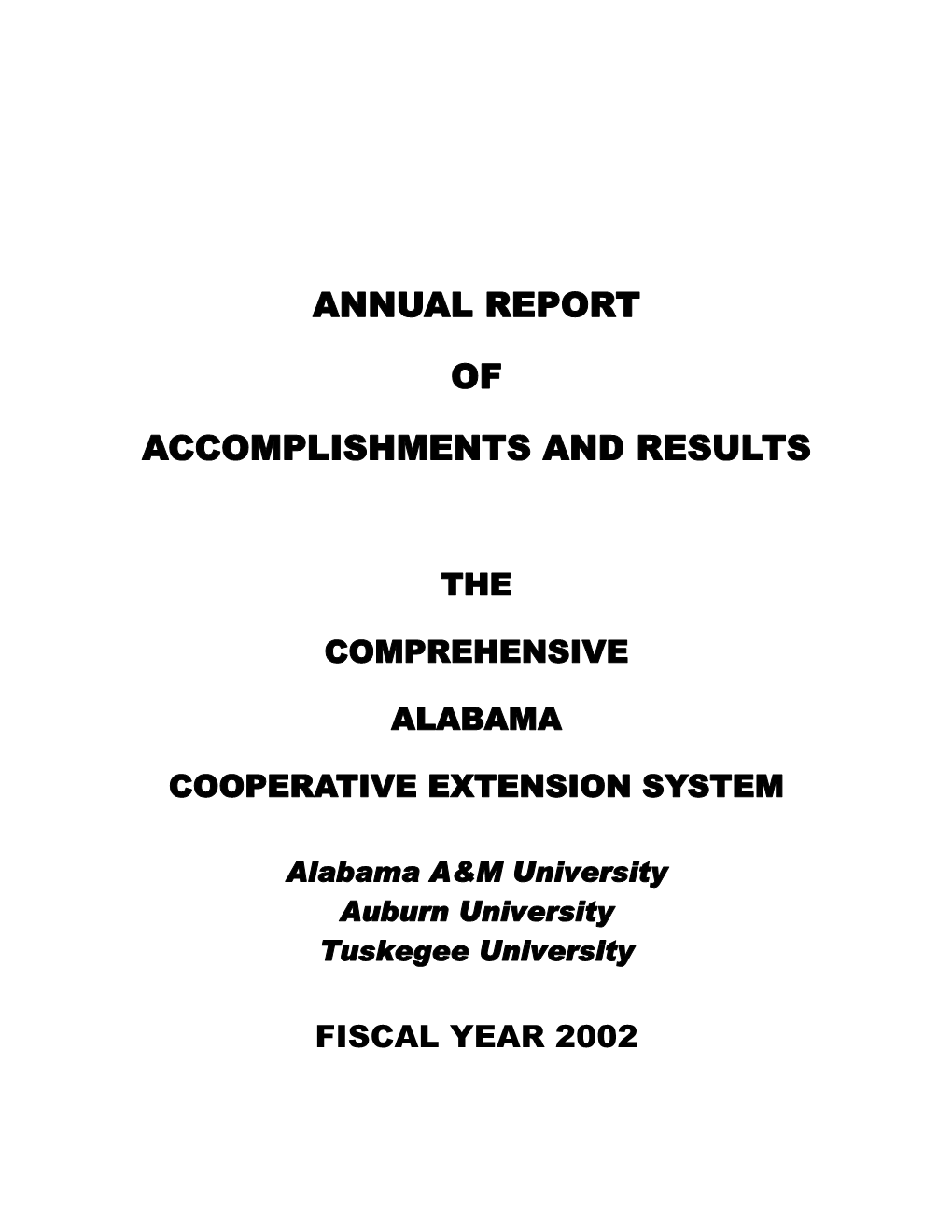 Annual Report of Accomplishments and Results: Multistate Extension Activities and Integrated Activities